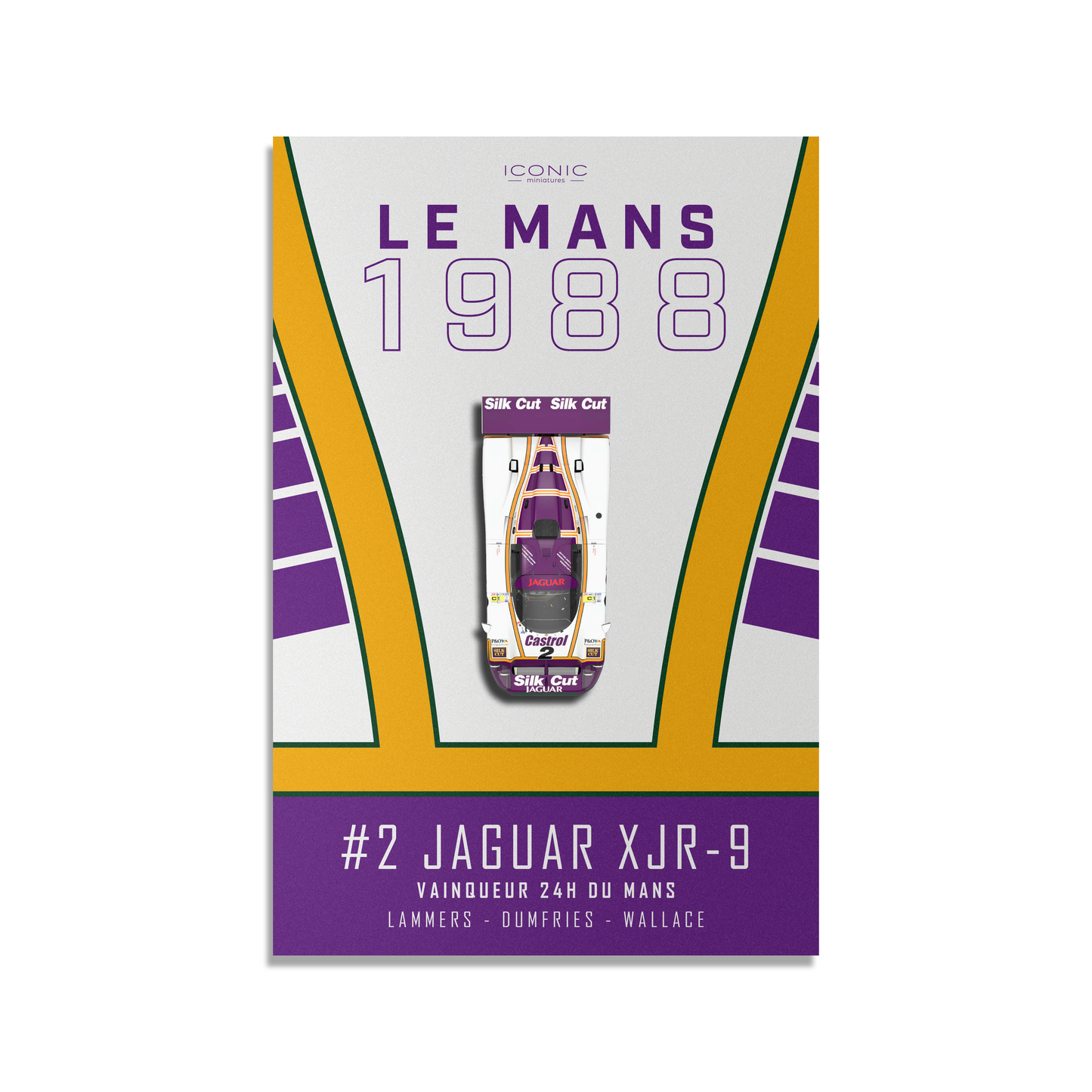 Jaguar XJR-9 - Le Mans 1988